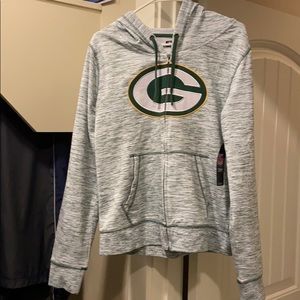 Packers zipped hoodie